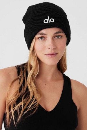 Gorro Alo Yoga Notable Accessories Pretas | 2876-MBRIU