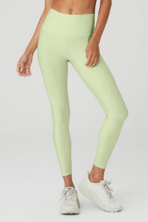 Leggings Alo Yoga 7/8 High-Cintura Airlift Feminino Verdes | 4867-BDPJH