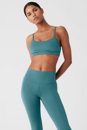 Sutiãs Alo Yoga Airlift Intrigue Feminino Turquesa | 8539-LEWHM