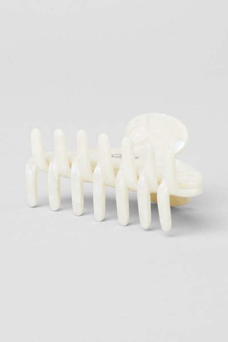 Acessórios De Cabelo Alo Yoga 90's Claw Clip Accessories Branco | 1052-XORUW