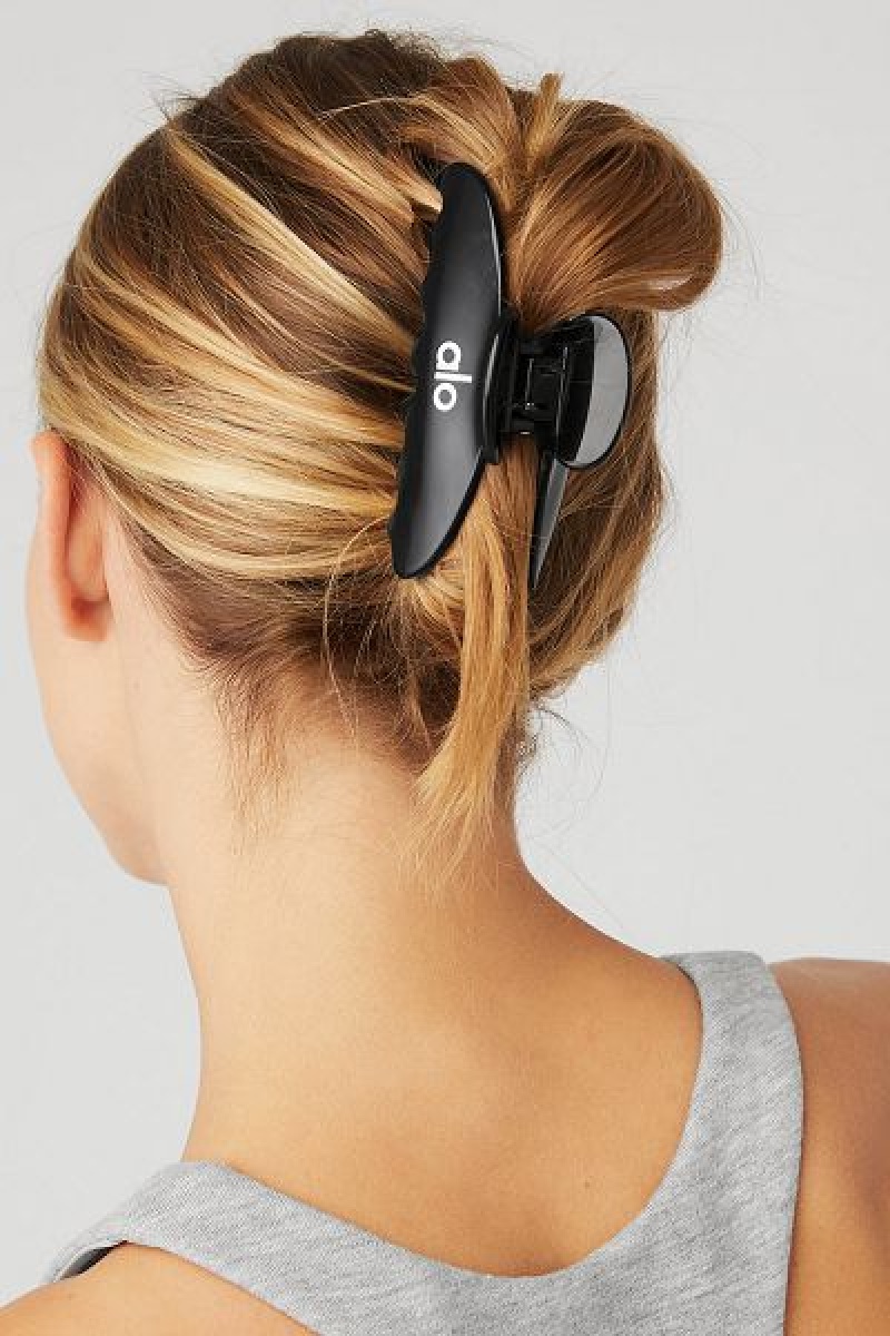 Acessórios De Cabelo Alo Yoga 90's Claw Clip Accessories Pretas | 2918-PVRJF