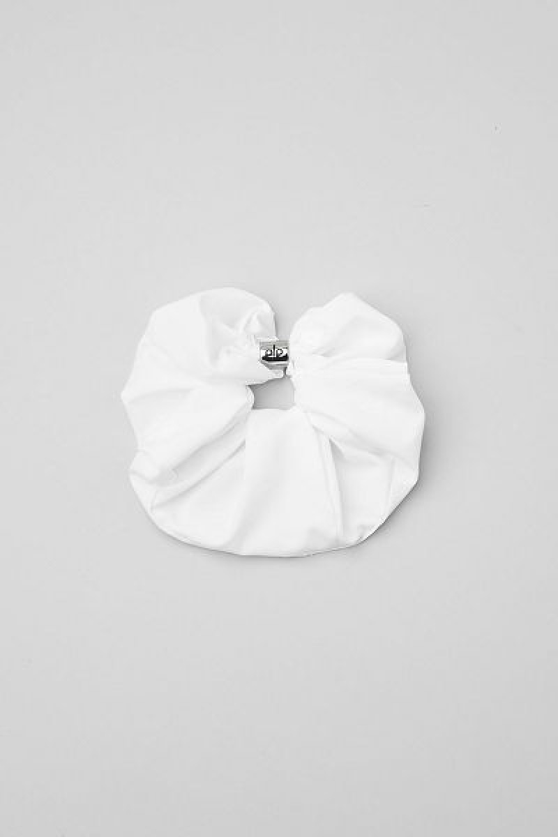 Acessórios De Cabelo Alo Yoga Bead It Oversized Scrunchie Accessories Branco | 6328-PXQUS