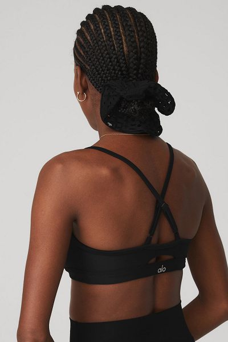 Acessórios De Cabelo Alo Yoga Mesh Haute Summer Scrunchie Accessories Pretas | 0169-JBZAG