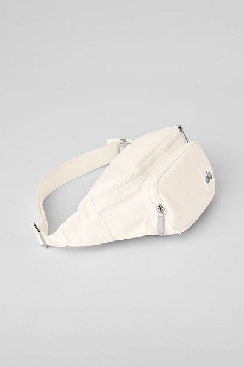 Bolsas De Cintura Alo Yoga Explorer Accessories Branco | 3604-GQLNM