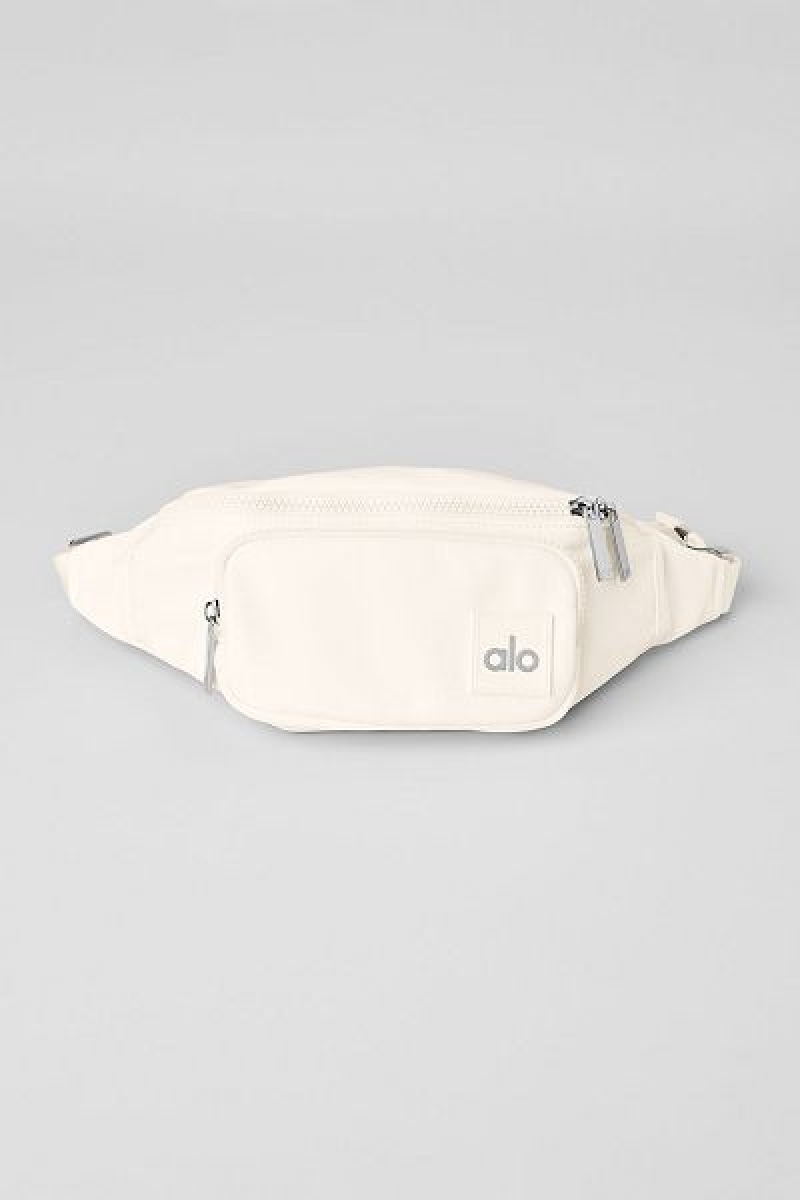 Bolsas De Cintura Alo Yoga Explorer Accessories Branco | 3604-GQLNM