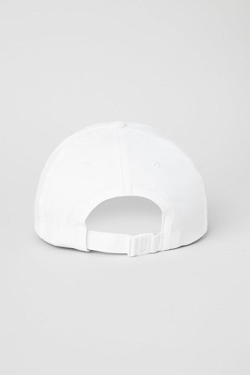 Boné Alo Yoga Performance Off-Duty Accessories Branco | 3051-VPRYD