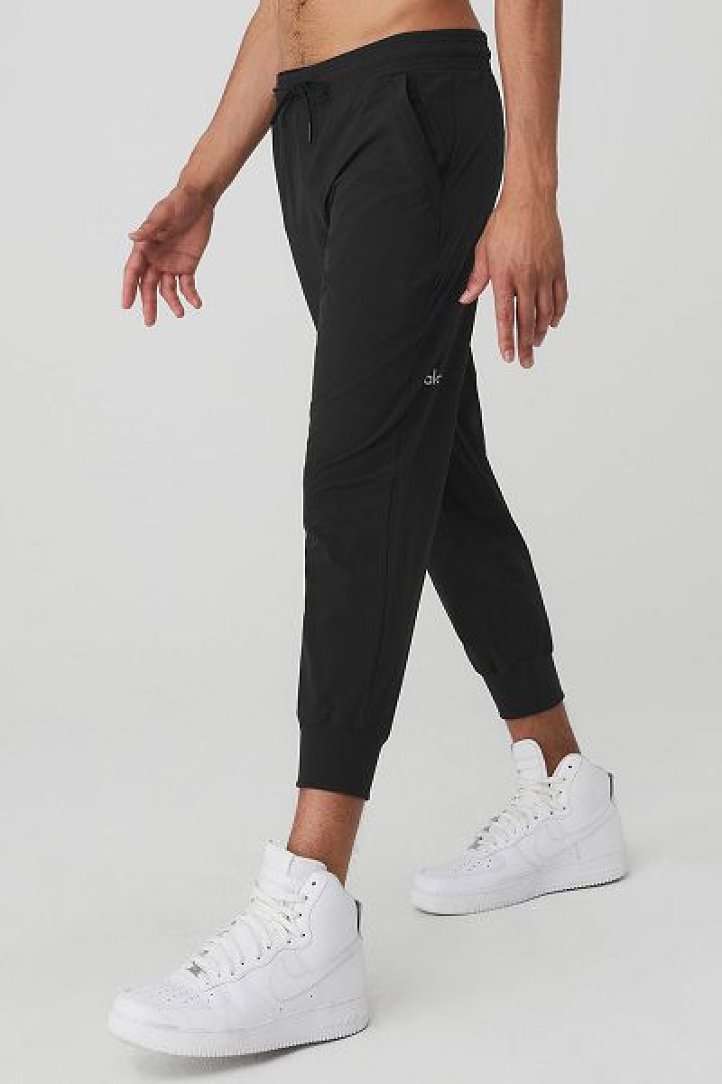 Calças Alo Yoga Co-Op 7/8 Masculino Pretas | 3418-QCMGE