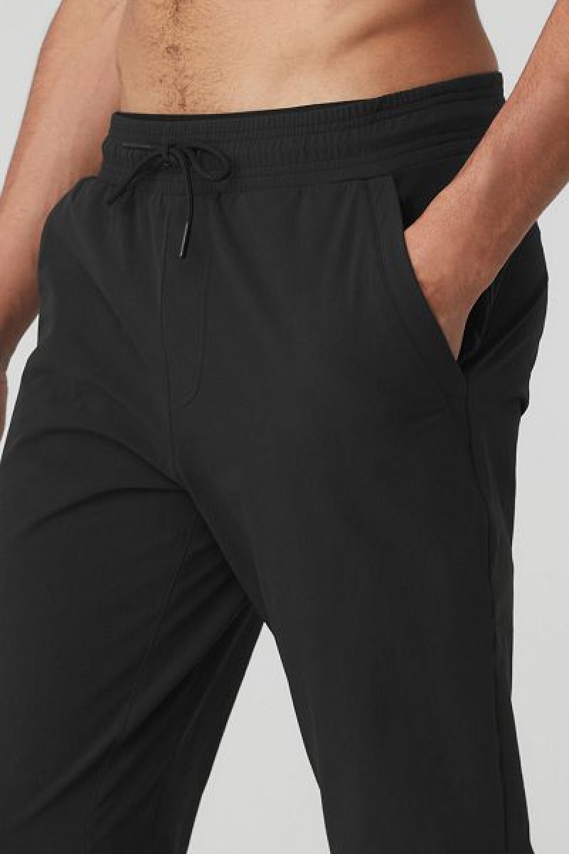 Calças Alo Yoga Co-Op 7/8 Masculino Pretas | 3418-QCMGE