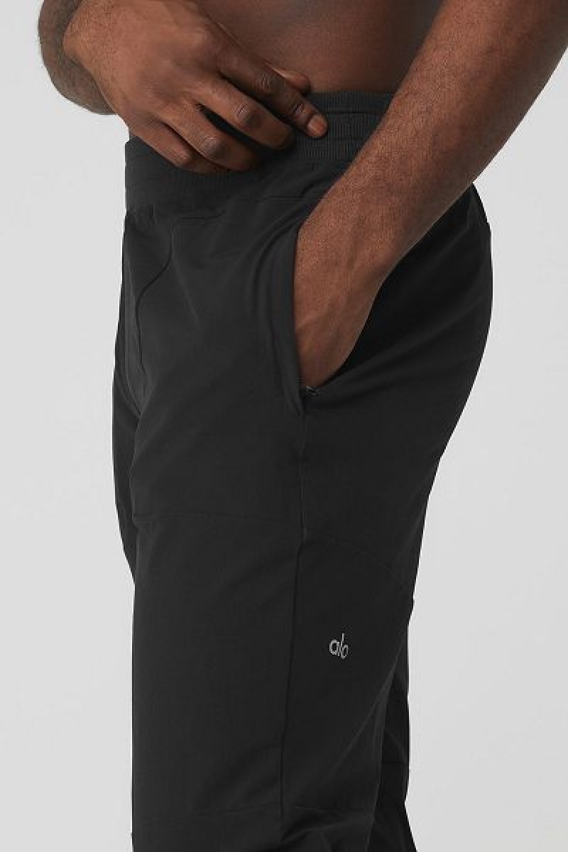 Calças Alo Yoga Co-Op Masculino Pretas | 1678-UNOAJ