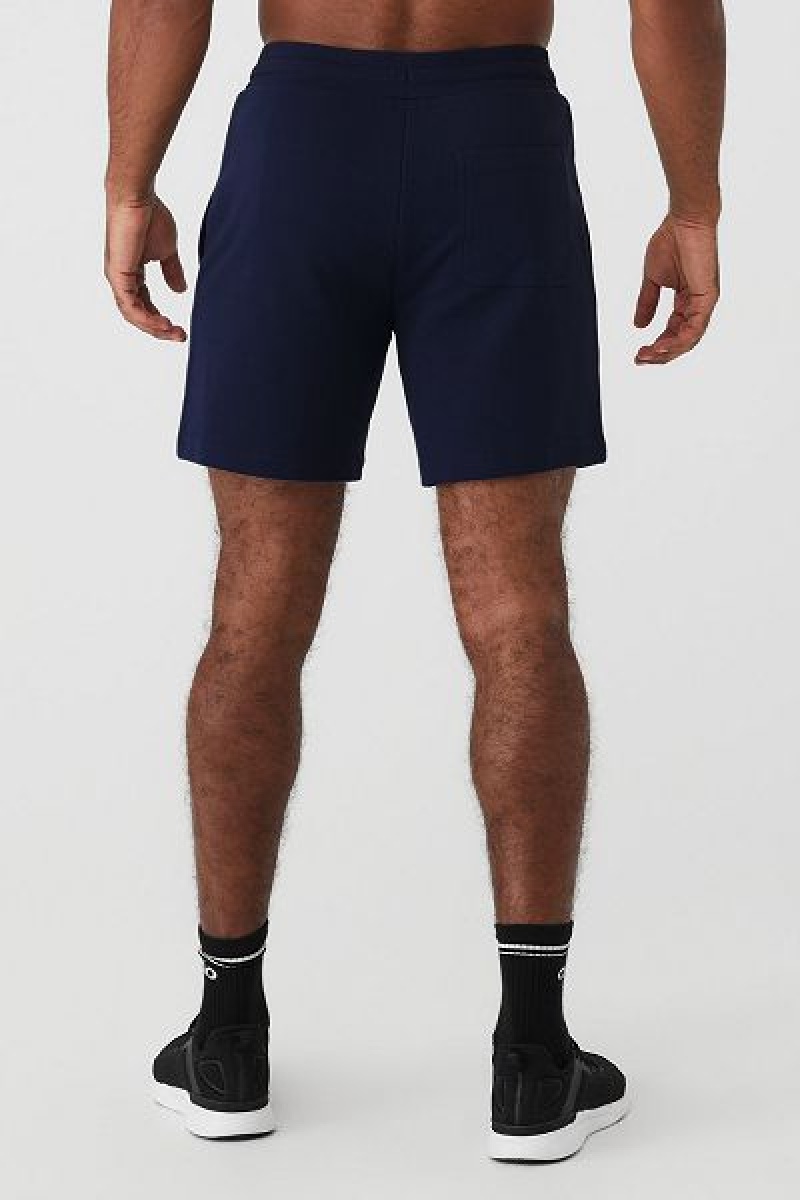 Calção Alo Yoga Chill Masculino Azul Marinho | 2871-IKGVA