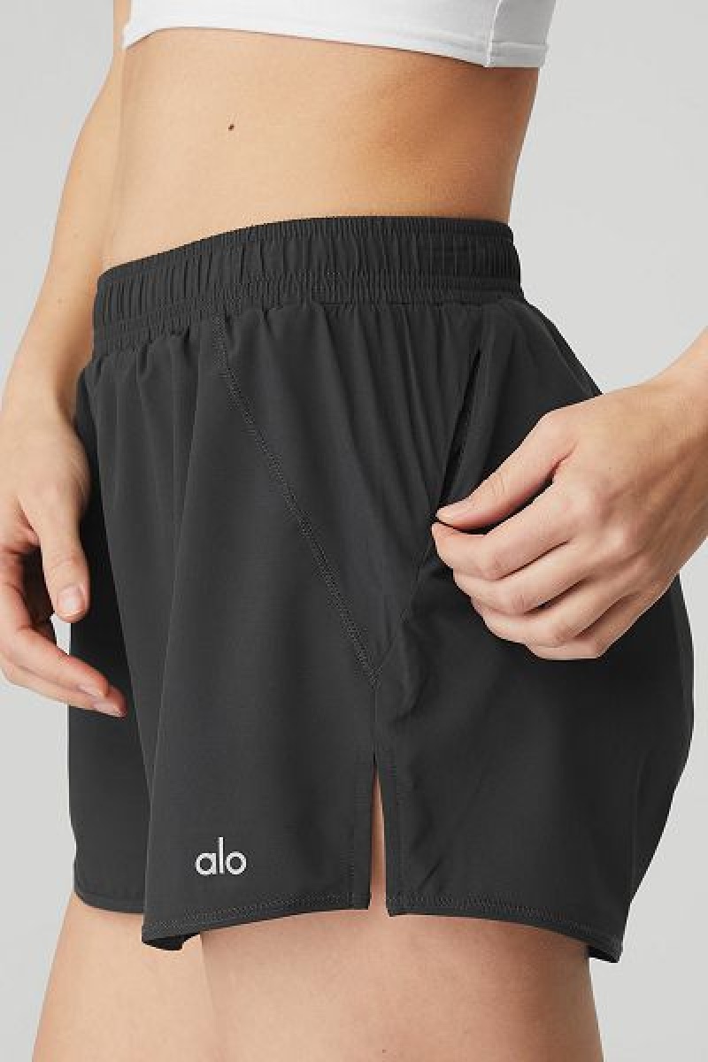 Calção Alo Yoga Stride Feminino Cinzentas Escuro | 8250-XZPBF