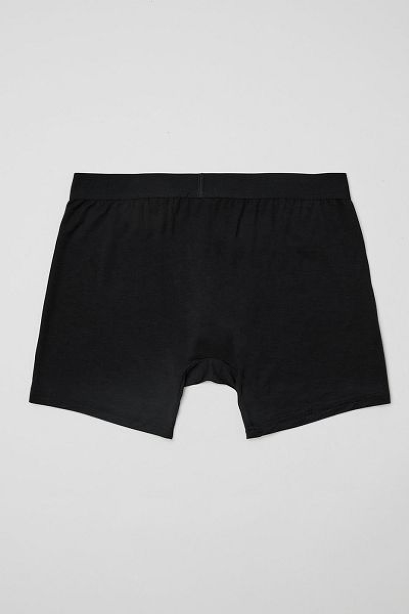 Cuecas Alo Yoga Day And Night Boxer Masculino Pretas | 3094-FVEZL