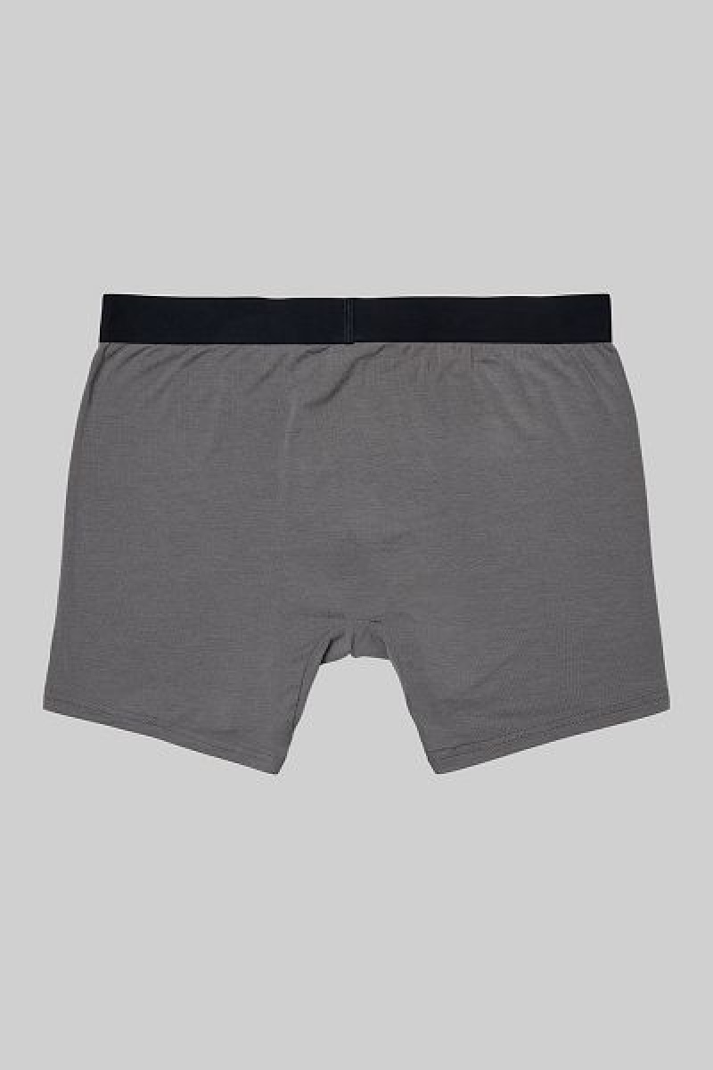 Cuecas Alo Yoga Day And Night Boxer Masculino Cinzentas | 7435-LZFDA