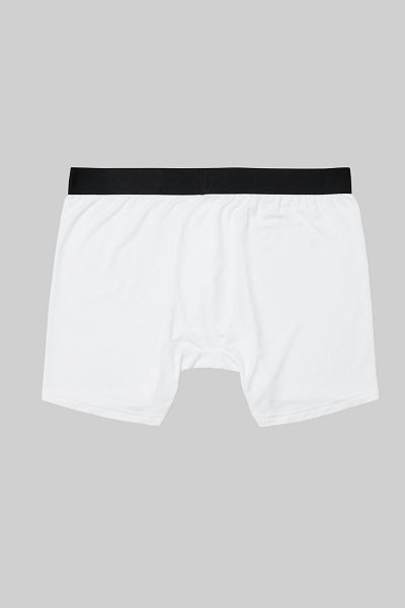 Cuecas Alo Yoga Day And Night Boxer Masculino Branco | 6941-TQELC