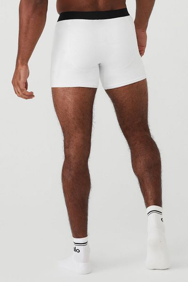 Cuecas Alo Yoga Day And Night Boxer Masculino Branco | 6941-TQELC