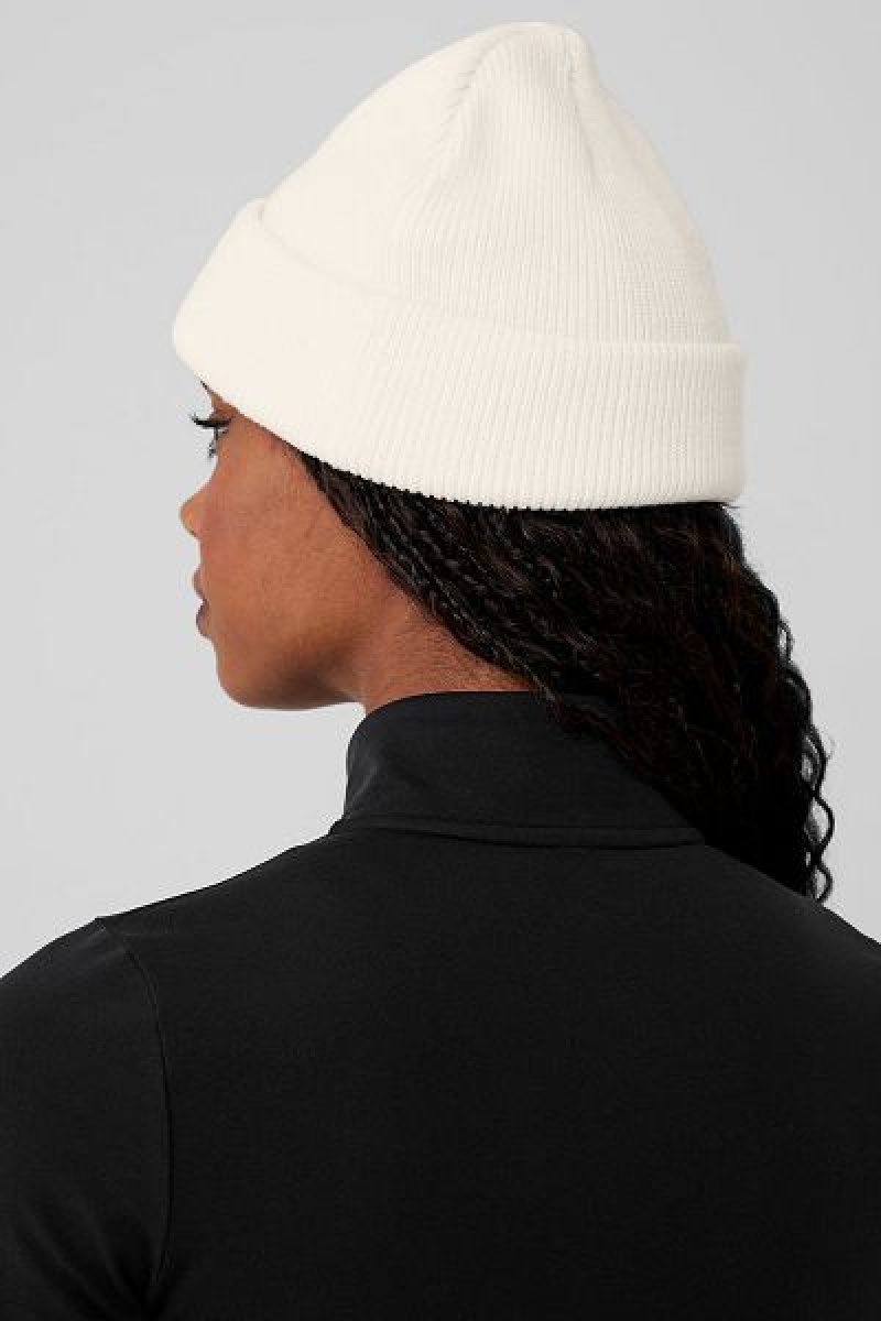 Gorro Alo Yoga Notable Accessories Branco | 7240-DZJLX