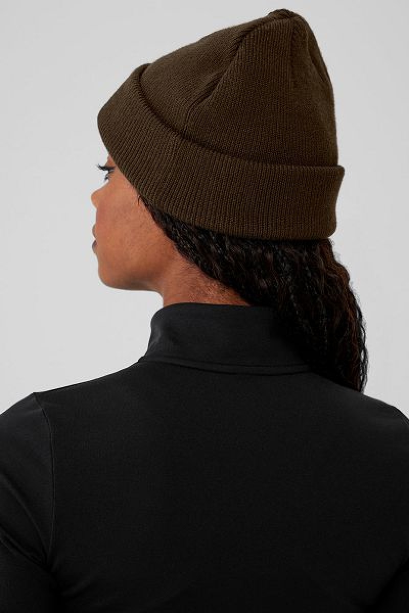 Gorro Alo Yoga Notable Accessories Marrom | 2419-BWNQI