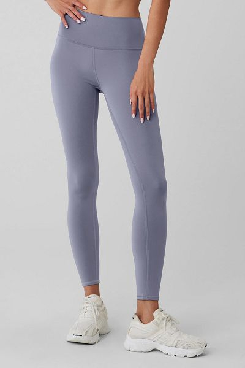 Leggings Alo Yoga 7/8 High-Cintura Airlift Feminino Azuis | 3826-DNFTM