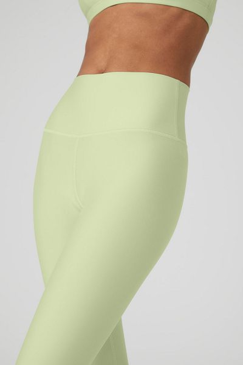 Leggings Alo Yoga 7/8 High-Cintura Airlift Feminino Verdes | 4867-BDPJH