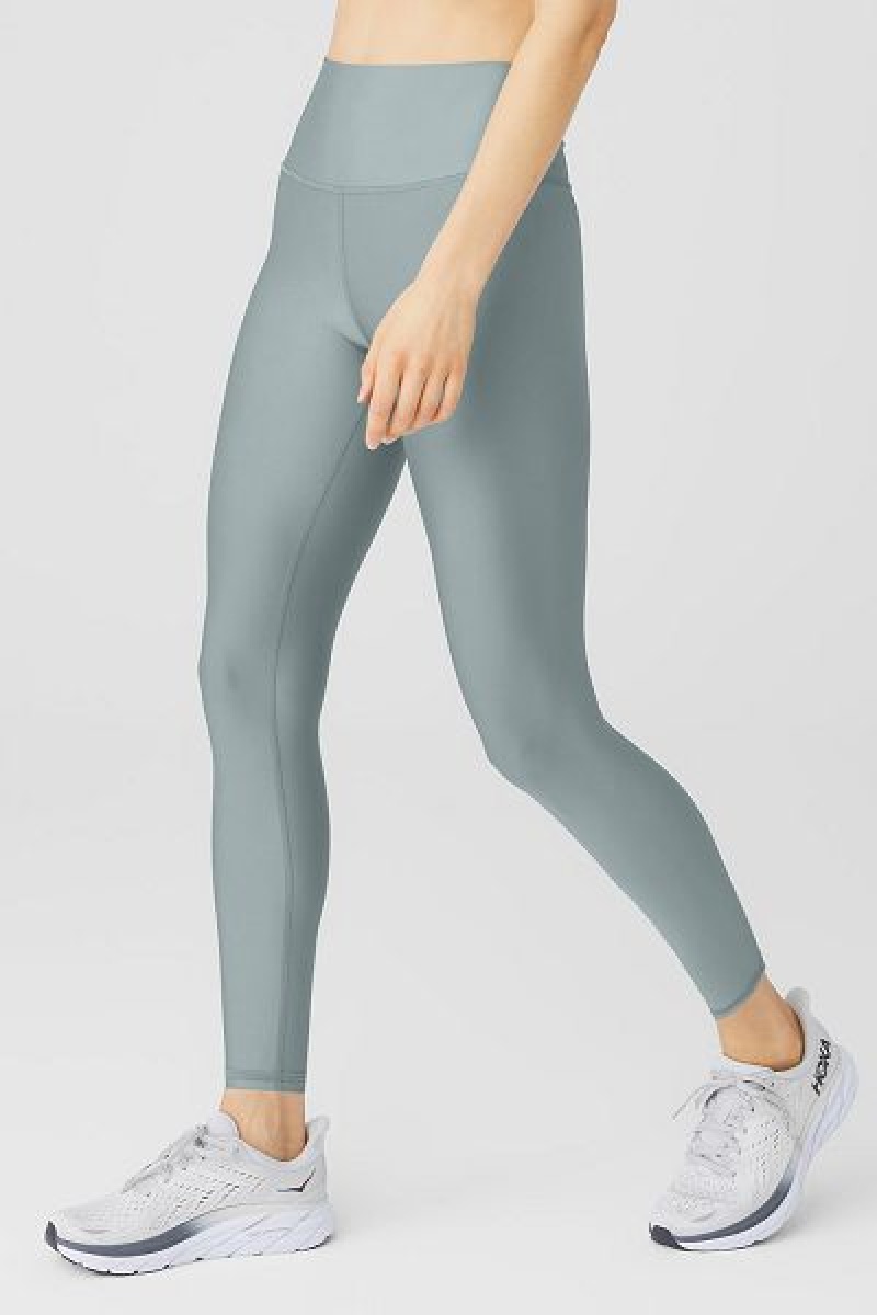 Leggings Alo Yoga 7/8 High-Cintura Airlift Feminino Cinzentas | 6198-AQSWV