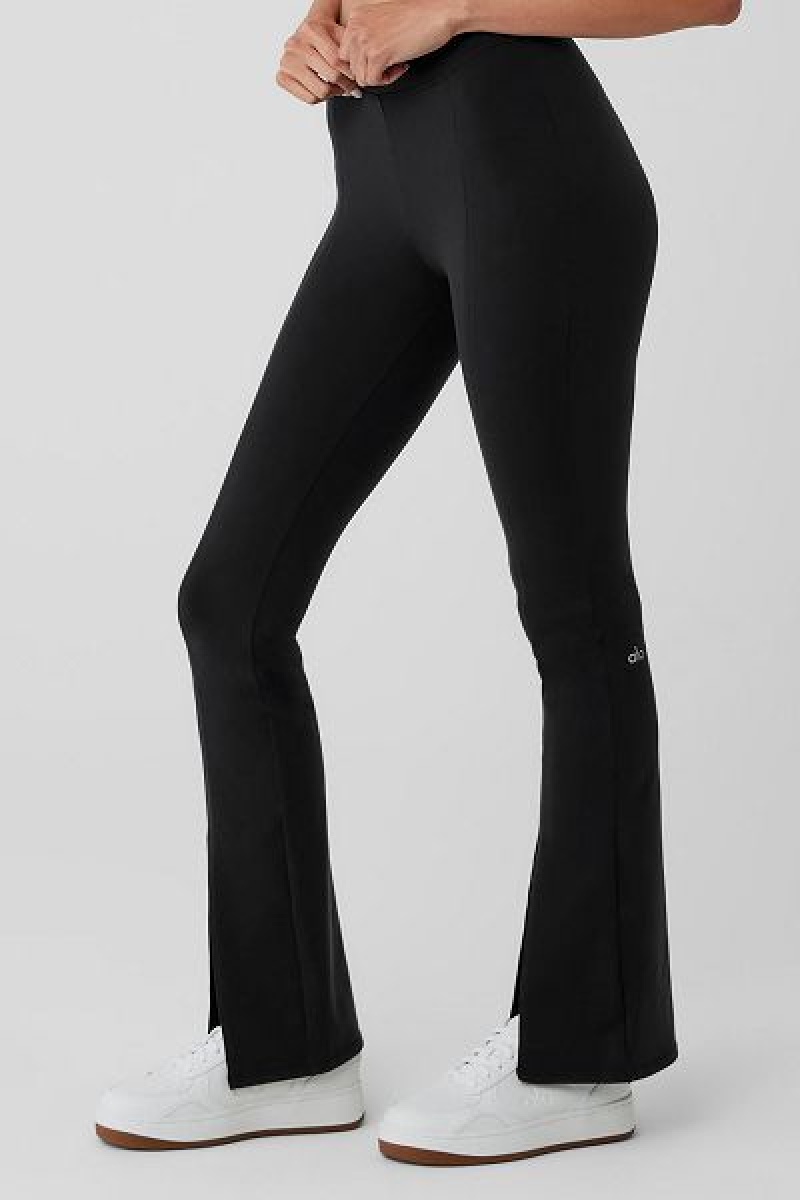 Leggings Alo Yoga Airbrush High-Cintura Flutter Feminino Pretas | 5720-VXREA