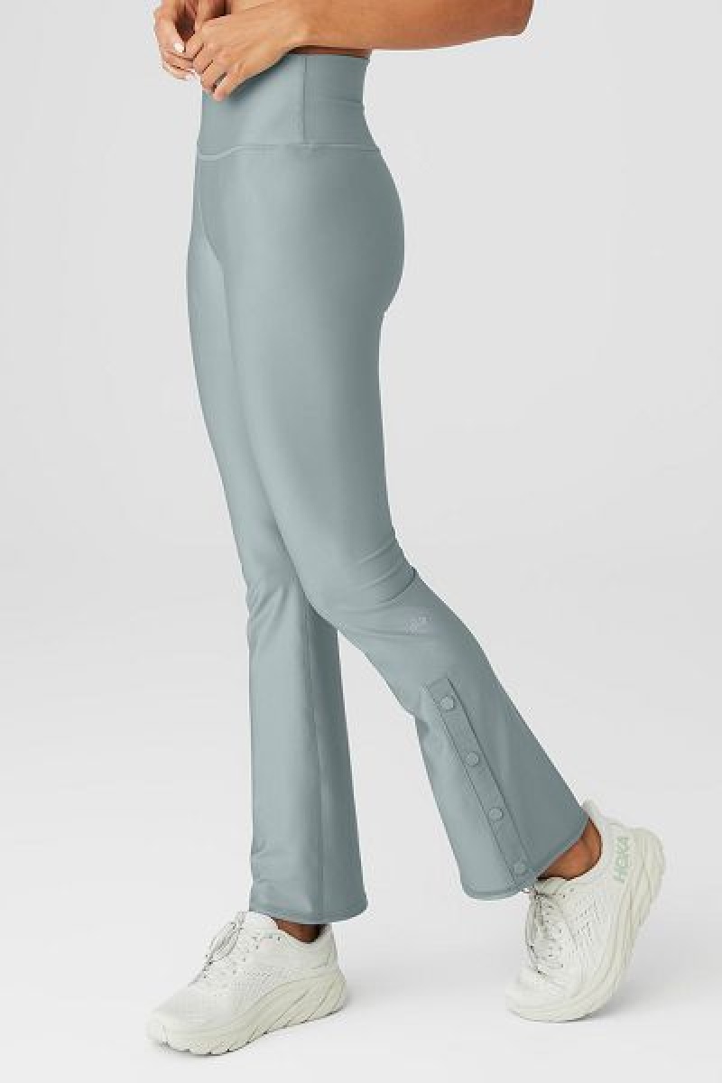 Leggings Alo Yoga Airlift High-Cintura 7/8 Game Changer Feminino Cinzentas | 2490-RFPKJ