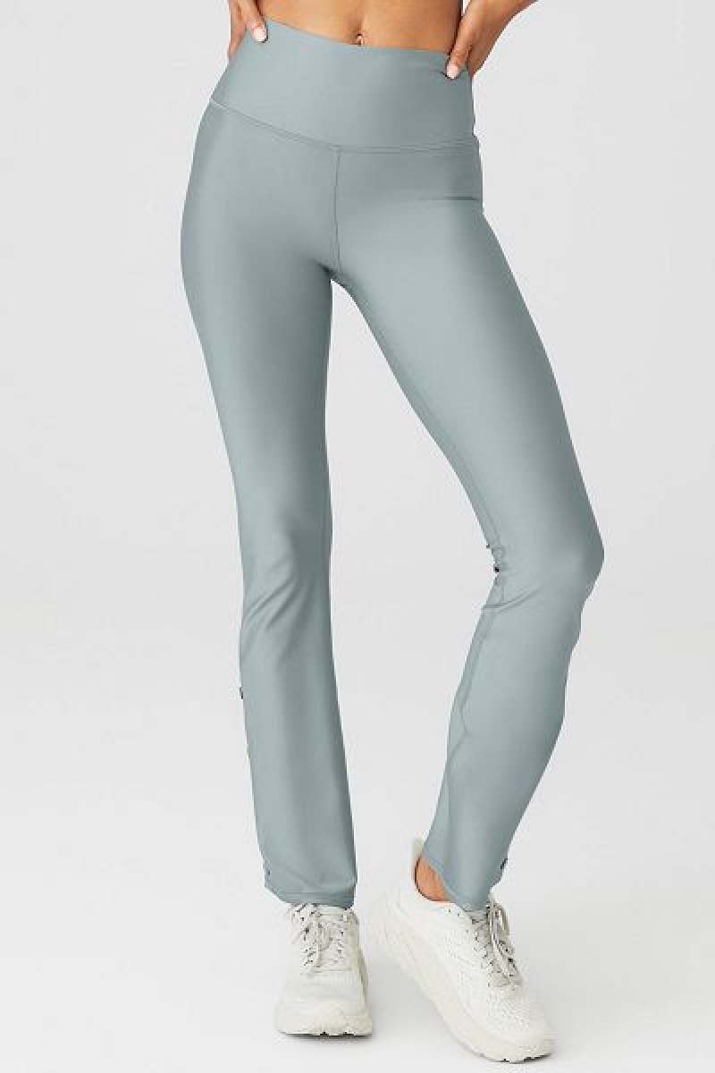 Leggings Alo Yoga Airlift High-Cintura 7/8 Game Changer Feminino Cinzentas | 2490-RFPKJ