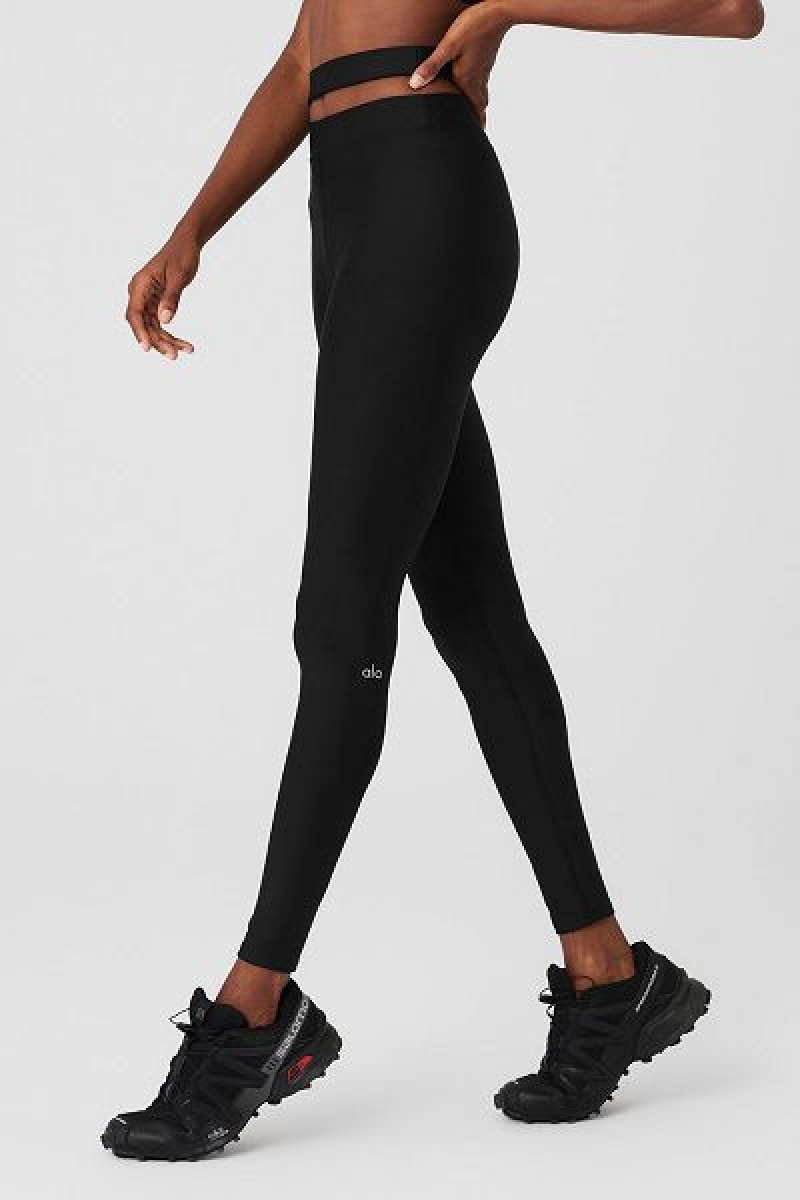 Leggings Alo Yoga Airlift High-Cintura All Access Feminino Pretas | 3985-QSYRM