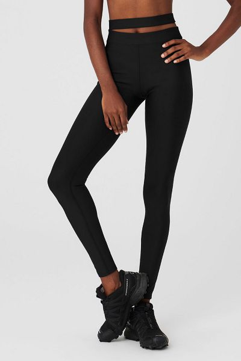 Leggings Alo Yoga Airlift High-Cintura All Access Feminino Pretas | 3985-QSYRM