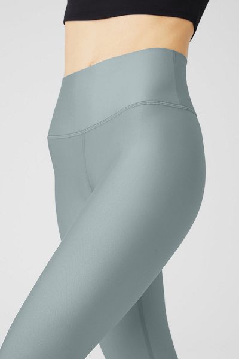 Leggings Alo Yoga Airlift Inverno Warm High-Cintura Feminino Cinzentas | 1207-XHIEN