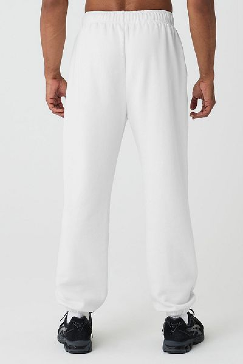 Moletons Alo Yoga Accolade Masculino Branco | 1273-ARIYZ