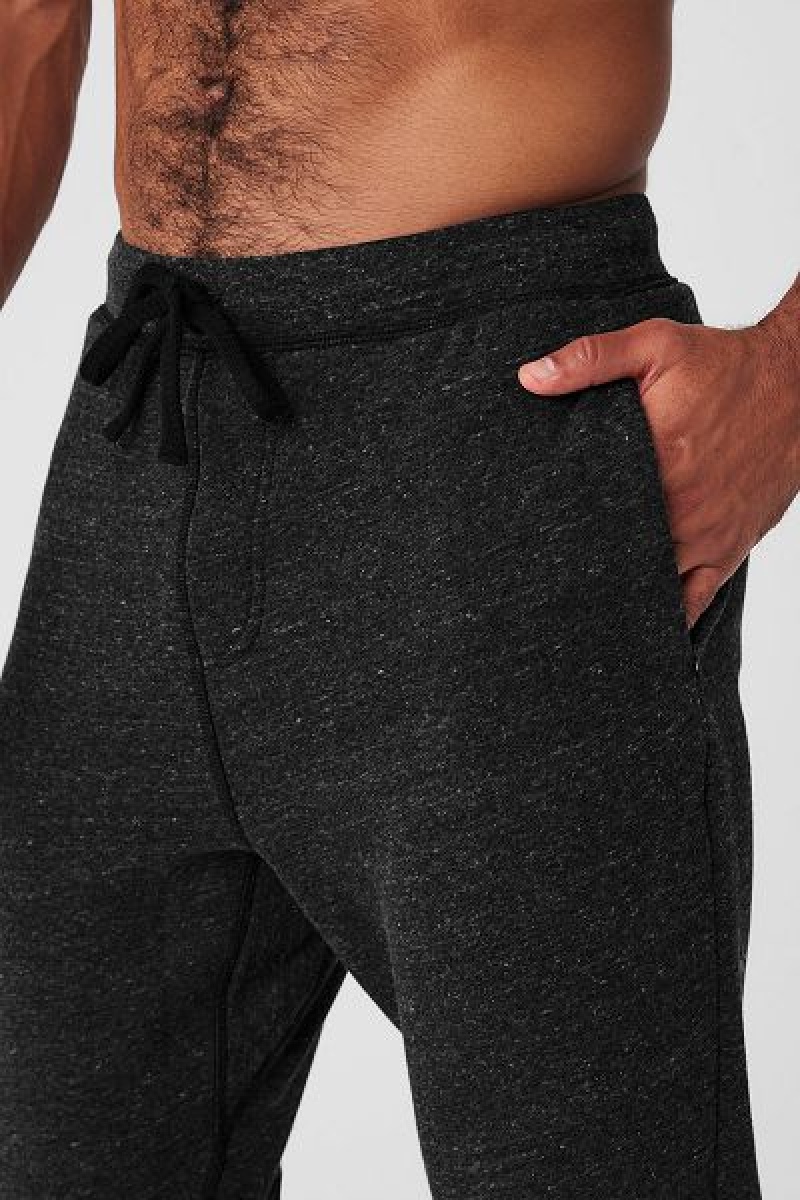 Moletons Alo Yoga The Triumph Masculino Cinzentas Pretas | 6187-ZXTBD