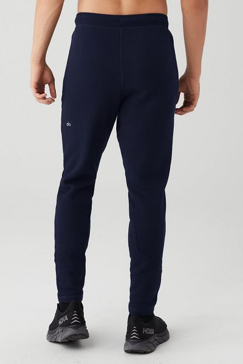 Moletons Alo Yoga The Triumph Masculino Azul Marinho | 4825-DLYNA