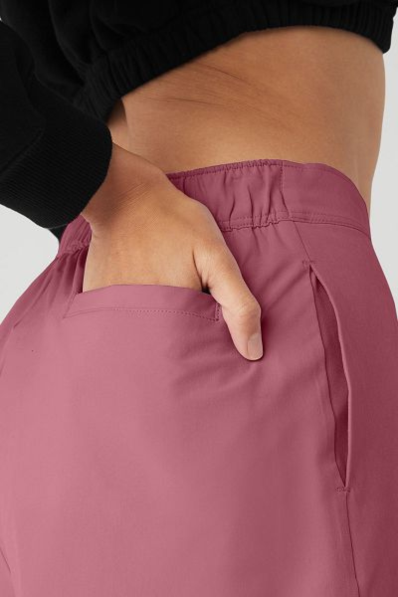 Saias Alo Yoga Clubhouse Skort Feminino Bordeaux | 8415-MSYDR