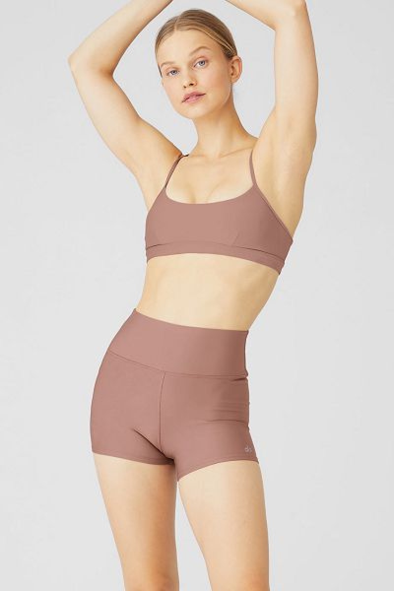 Sutiãs Alo Yoga Airlift Intrigue Feminino Rosa | 9078-JSPUN