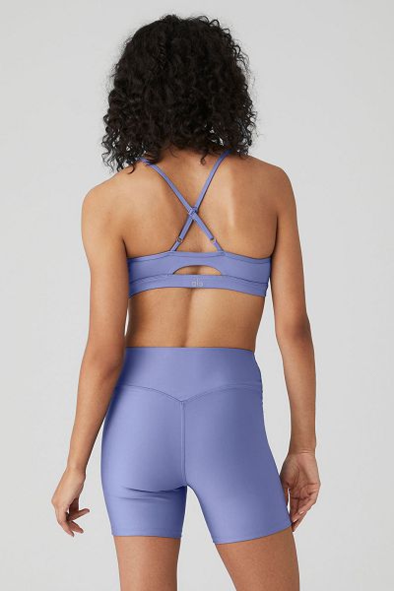 Sutiãs Alo Yoga Airlift Intrigue Feminino Azuis | 7643-TADEZ