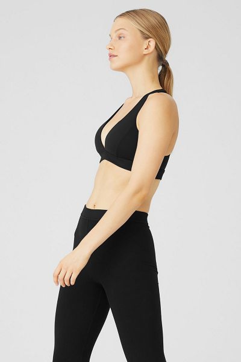 Sutiãs Alo Yoga Alosoft Show Stopper Feminino Pretas | 8527-BWDRQ