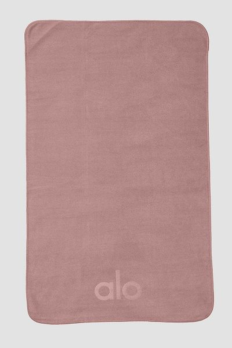 Toalha Alo Yoga Performance No Sweat Hand Accessories Coral | 1609-GAOTY