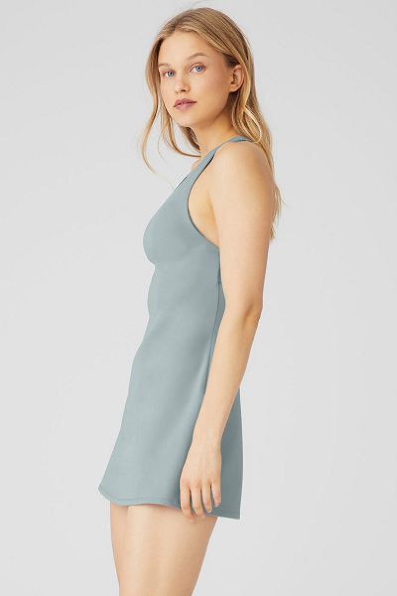 Vestido Alo Yoga Airlift Fly Feminino Cinzentas | 3982-KXROE